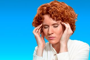 Headache with pulsation is a sign of a second hypertension degree